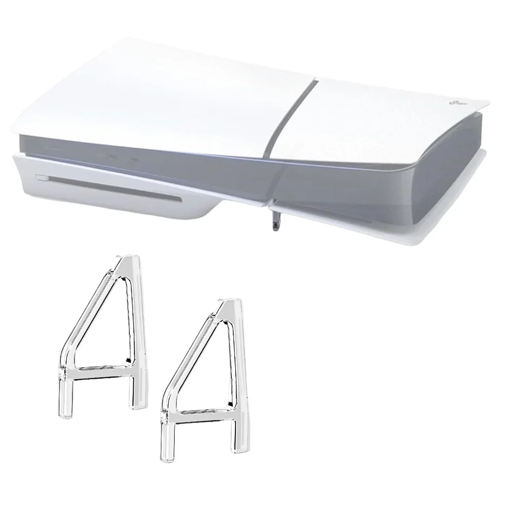 Suporte Base Horizontal Transparente Para Playstation 5 Slim Digital Ultra.