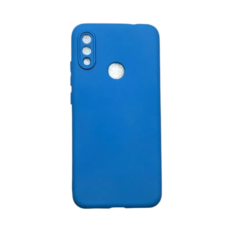 Capa Xiaomi Redmi Note 12 4g Silicone Aveludada Protege Câmera Colorida Capinha Anti Impacto Redmi Note 12 4g:azul Bic
