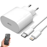 Cabo Tipo C Lightning + Fonte Carregador Pd 30w Turbo Compatível C/iphone X Xr 8 Plus 11 12 13 14 Pro Pro Max – Carga Super Rápida E Resistente