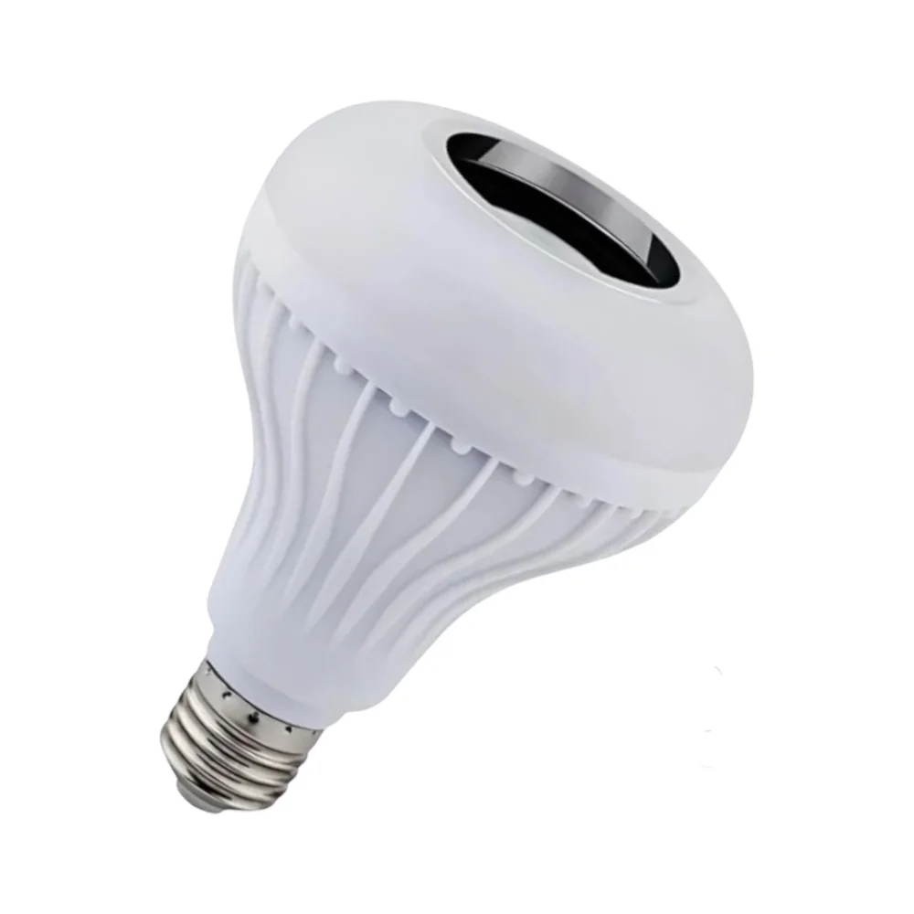 Lâmpada LED Colorida Com Caixa De Som Bluetooth