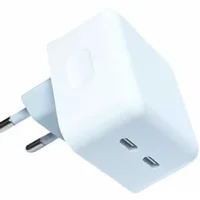 Fonte Carregador Turbo Tipo C 2 Entradas Para Android E Iphone 7,8,x,xr,11,12,13,14,15 E 16
