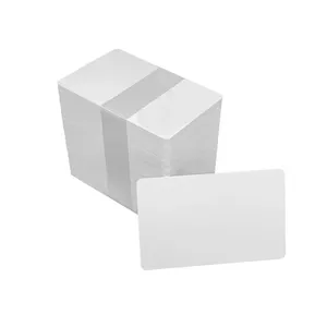 Cartão Pvc Branco Cr80 - 100 Unidades