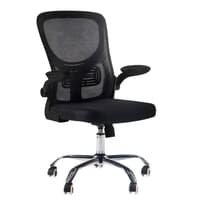 Cadeira De Escritorio Joy Giratoria, Até 120 kg, Ajuste De Altura, Revestimento Mesh, Apoio De Braços, Base Estrela E Rodízios - OCH04