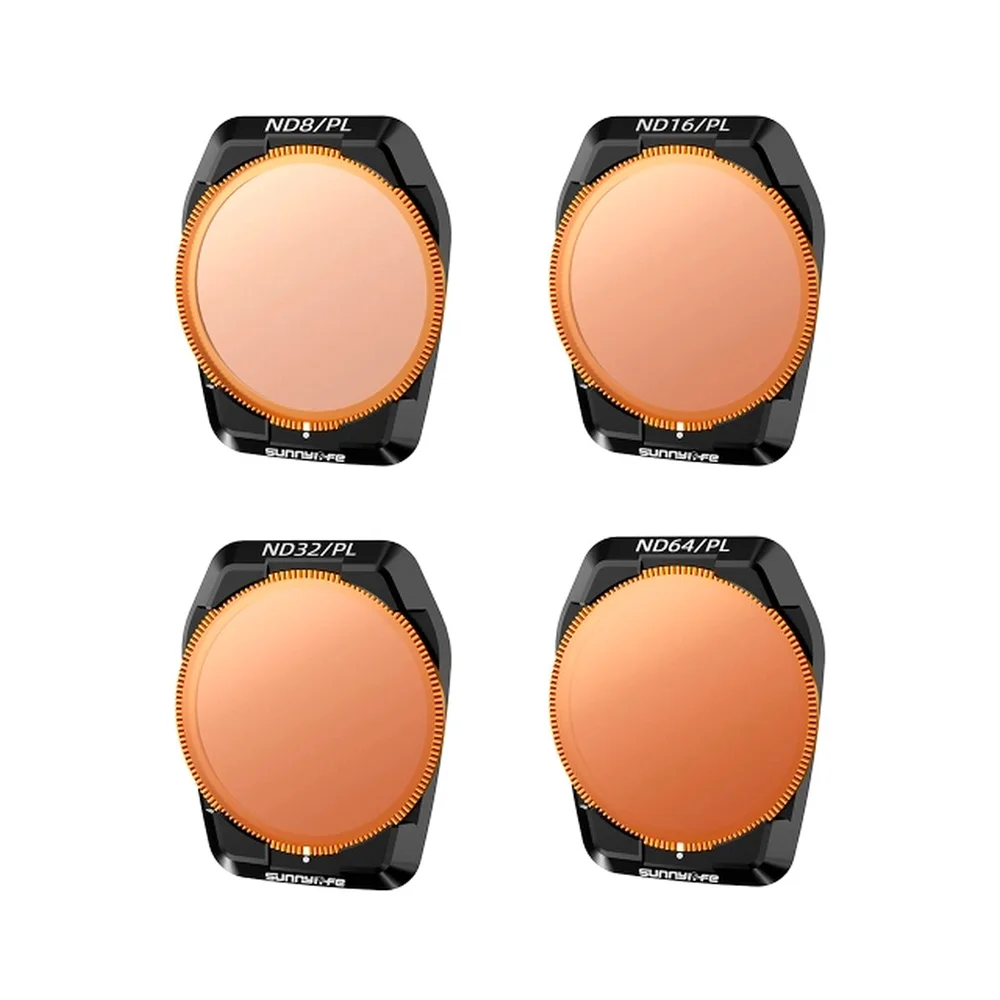 Kit De Filtros Nd/pl 8/16/32/64 Para Drone Dji Air 3s
