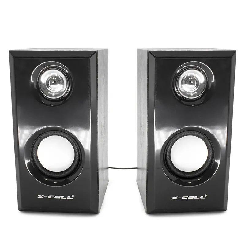 Caixa de Som X-Cell Multimídia XC-CM-14, 1M, USB e P2, Preto