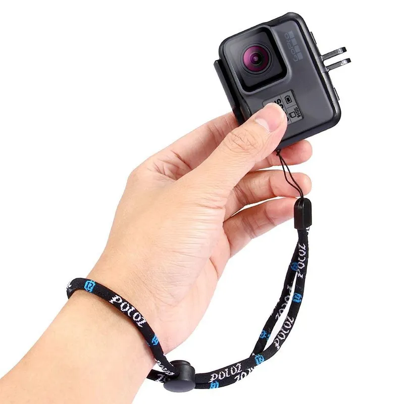 Alça De Segurança De Mão / Punho Para Câmeras Gopro E Similares