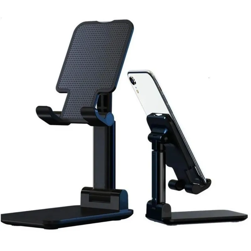 Suporte para Smartphone Lelong, Portátil, Mesa, Universal, Ajustável, Preto - LE-049