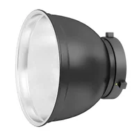 Refletor Greika QTII7, Panela Standard Montagem Flash Bowens, Preto