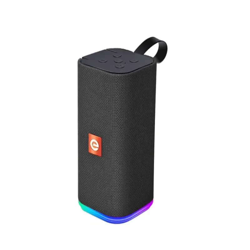 Caixa De Som Bluetooth Led Rgb 5w Usb Micro Sd Fm Preto Cs-m31btl