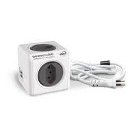 Adaptador ELG Powercube, 5 Tomadas, Child Lock - Pwc-r5
