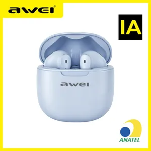 Fone Ouvido Bluetooth T68 Tradutor simultânea IA +de 50 idiomas Redução Ruido Assistente De Reunião