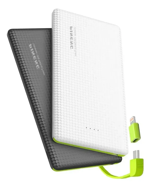 Powerbank Pineng Pn-951 Lightning Branco 10000mah Portátil Lcd