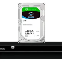 Nvd Intelbras 1408 8 Canais 4k Ultra Hd Rede Ip Com Hd 2TB