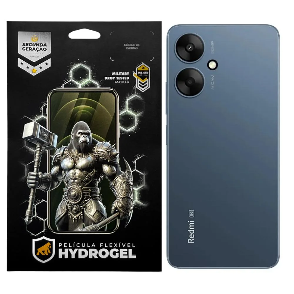 Película Para Xiaomi Redmi 13c 5g - Traseira Hydrogel Hd - Gshield