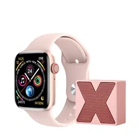 Smartwatch X8 Bluetooth Com Caixinha De Som Ecg Notificações Cor:rosa2