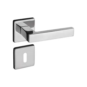 Fechadura Concept Interna 471-40ce Rq1 Ecoinox Roseta Quadrada Aço Inox Polido 40mm Pado