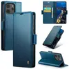 Capa Carteira com Compartimento Espaço para Guardar Cartão de Crédito para o Samsung Galaxy S25 - Cor: Azul
