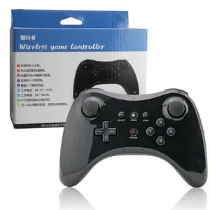 Controle Sem Fio Nintendo Wii U Pro Wireless Bluetooth Preto