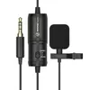 Microfone De Lapela Mirfak Mc1,Com Conector 3.5mm, Preto