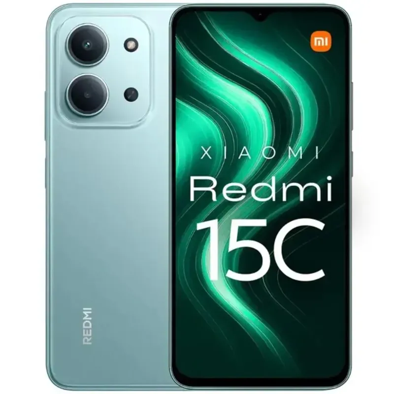 Celular Smartphone Xiaomi Redmi 15c Mint Green Verde Menta 8GB Ram 256gb Memória