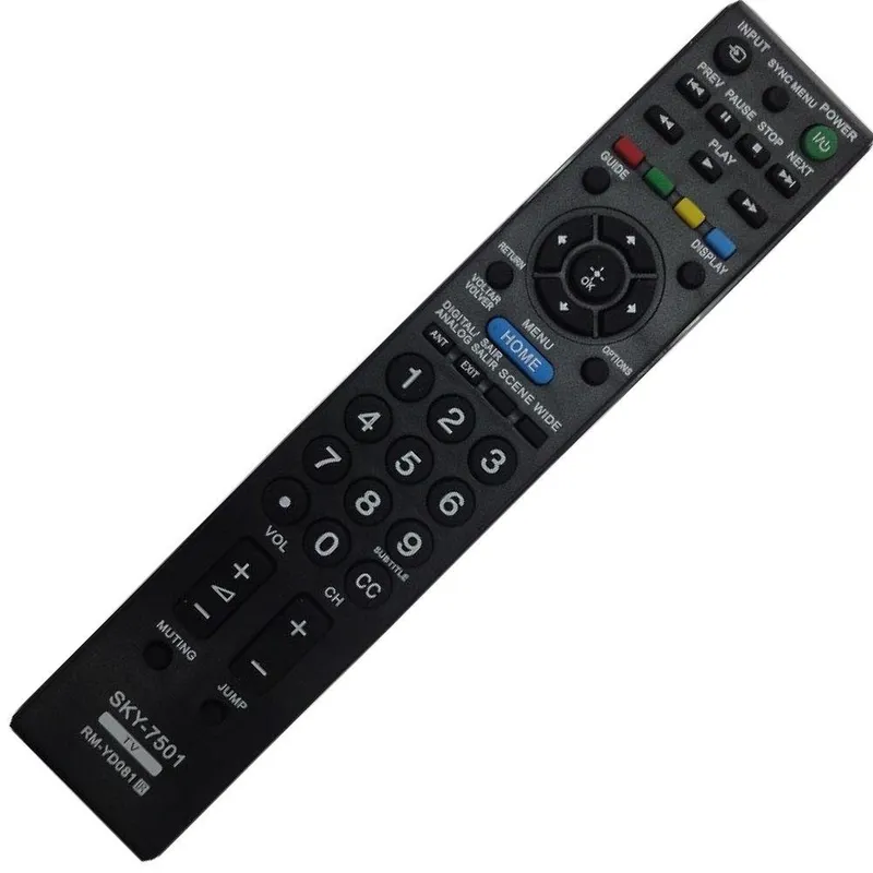 Controle Compatível Tv Sony Bravia Rmyd081 Sky-7501