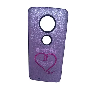 Capa Capinha De Celular Ante Queda Moto G6 Xt1925 Variadas Moto G6 Xt1925:coração Bordado