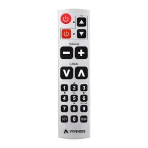 Controle Remoto Sênior Para Receptor Vivensis Vx10
