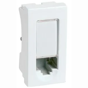 Módulo Tomada Rj45 Legrand Pial Plus+ - Cat 6 Utp Lcs2 - Pial Plus+ - Branco - 615047bc