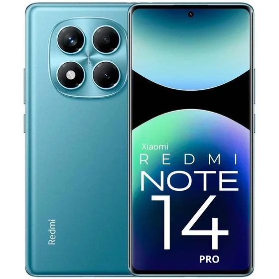 Smartphone Xiaomi Redmi Note 14 Pro 8GB De Ram 256gb De Armazenamento Dual Sim Tela 6.67" Global - Azul