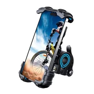 Suporte Celular Lamicall Pra Guidão Motocicleta Azul