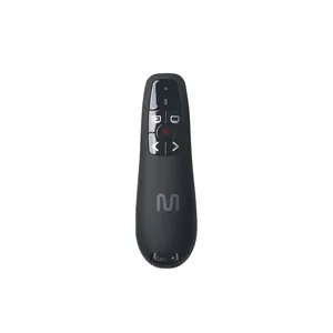 Apresentador Sem Fio Multi Ac385 Com Laser Vermelho Usb Alcance 30m - Preto