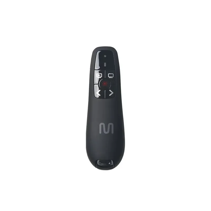Apresentador Sem Fio Multi Ac385 Com Laser Vermelho Usb Alcance 30m - Preto