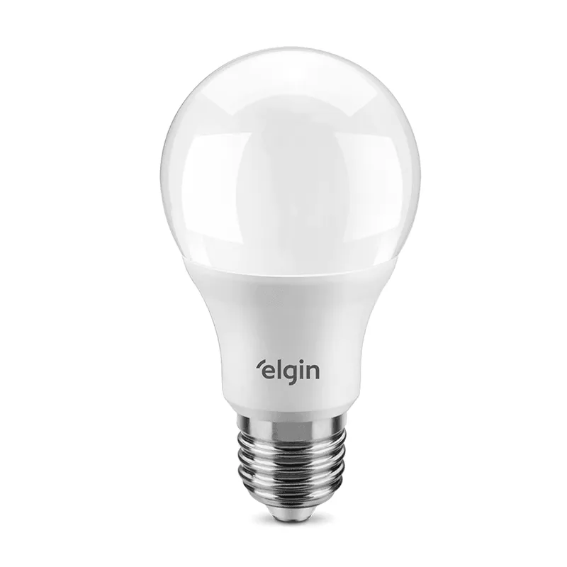 Lâmpada Led Elgin Bulbo, 9w A60 E27 Bivolt 3000k - Luz Quente