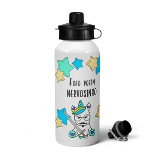 Garrafa Squeeze Mq Divertido - Fofo, Porém Nervosinho!