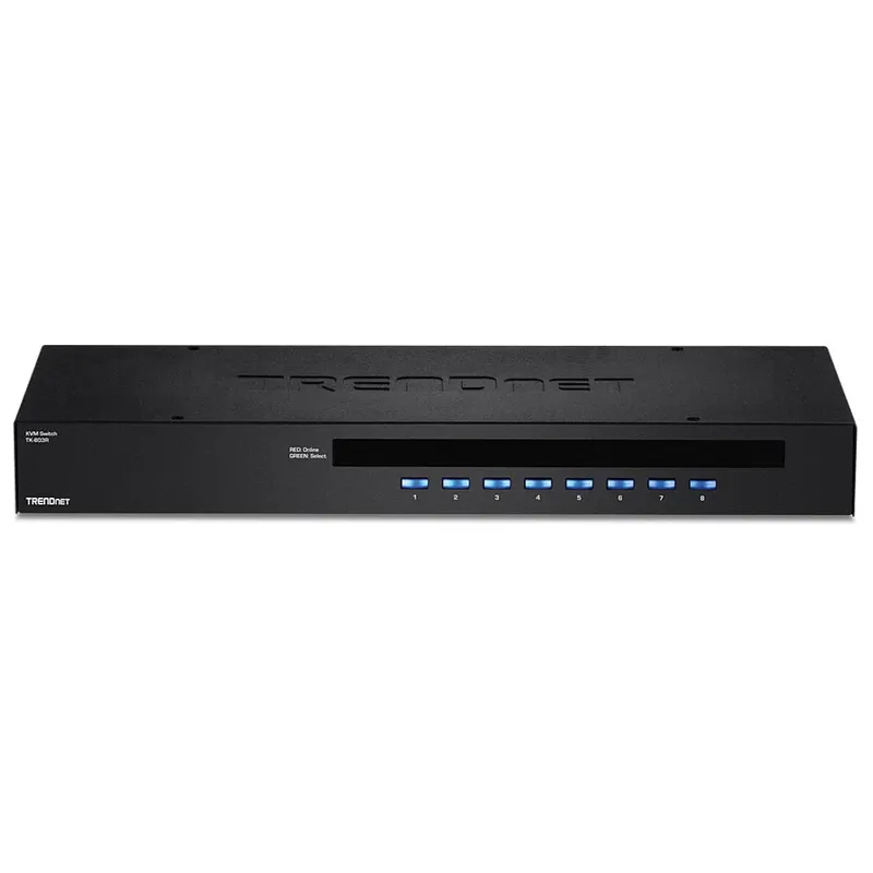 Chaveador Kvm Switch 8 Portas Usb Tk-803r S/cabos Trendnet