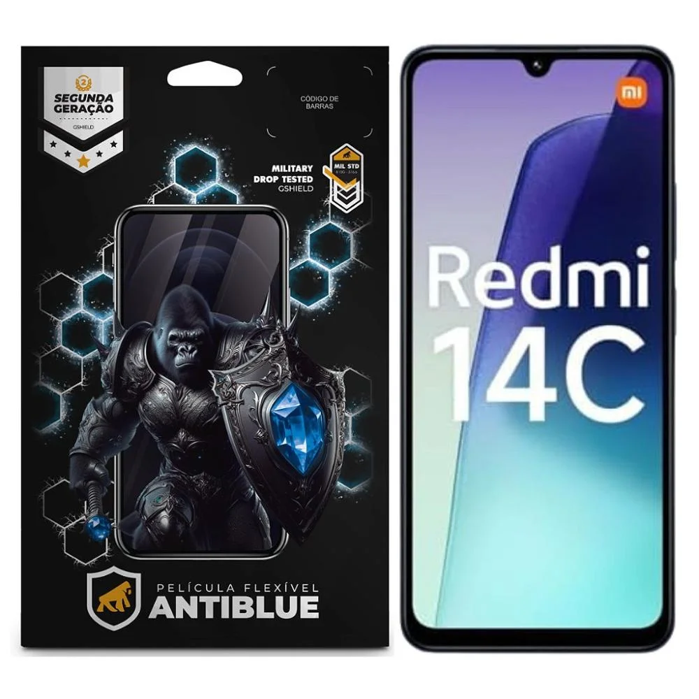 Película Para Xiaomi Redmi 14c - Antiblue - Gshield