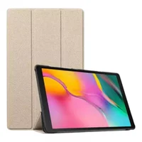 Capa Smart Compatível Para Galaxy A7 Life Dourada T220 E T225