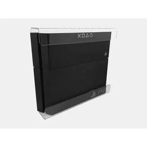 Suporte Parede Console Playstation 4 Pro - Ps4 Pro - Material Acrílico Cristal (transparente)