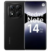 Celular Xiaomi Redmi Note 14 Pro 256gb 8GB Ram 4g 120hz 5500mah Câmera 200mp Com Ia Preto.