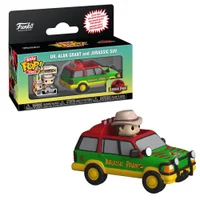 Bitty Pop! Rides Jurassic Park Dr. Alan Grant E Jurassic Suv