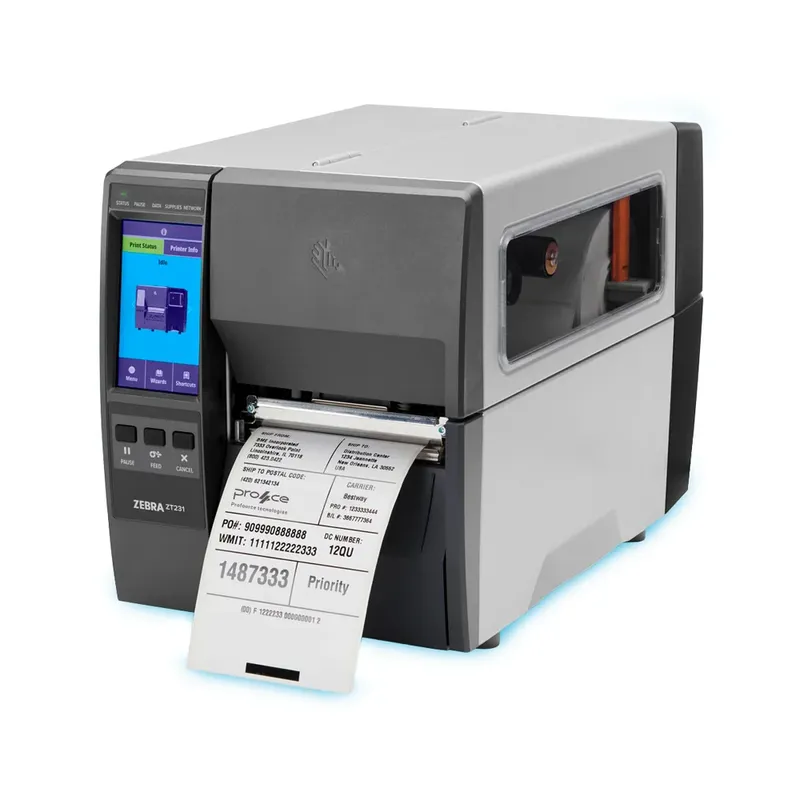 Impressora De Etiquetas Zebra Zt231, USB, serial, ethernet, bluetooth