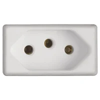 Tomada, 2p+t 20a, 250v, Tablet Baixa Branco