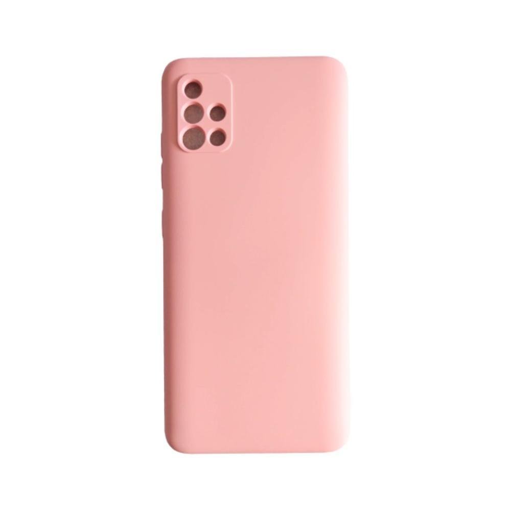 Capinha Aveludada Protege Câmera, Galaxy A51 4G - Rosa