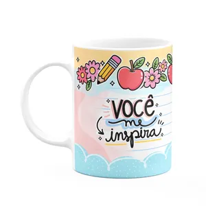 Caneca Professor - Você Me Inspira - Luzes Que Não Apagam