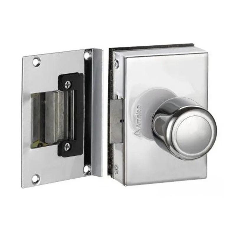 Fechadura Elétrica Para Porta De Vidro 1 Folha Abertura Interna Fv34icr Amelco