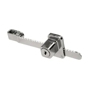 Fechadura Serra Para Vitrine De 140mm (14cm) C3011zcr Cartela 3f
