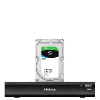 Dvr Intelbras 8 Canais Imhdx 5108 Com Hd De 6tb Instalado