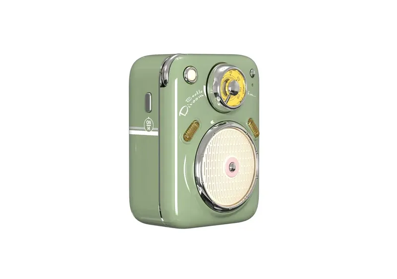 Mini Caixa De Som Divoom Beetles-fm Verde