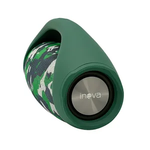 Caixa De Som Bluetooth À Prova D'agua Portátil Com Alça Som Limpo E Potente Camuflada