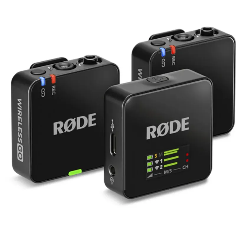 Microfone Rode Wireless Go Iii 2-pessoas Preto